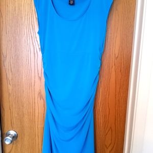 Moda blue l dress like new